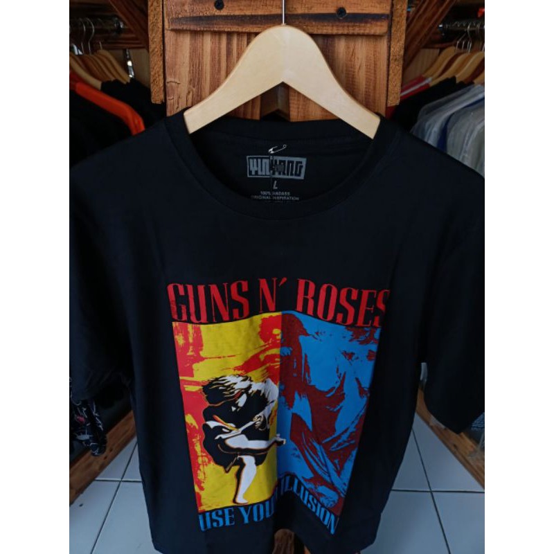 T-SHIRT // KAOS BAND GNR  // KAOS DISTRO