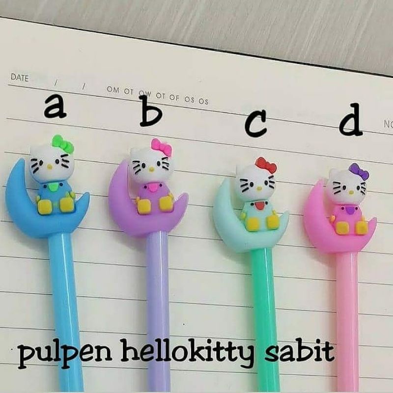 

{LB} PULPEN HELLOKITTY SABIT , PULPEN CANTIK , PULPEN LUCU , PULPEN UNIK , PEN