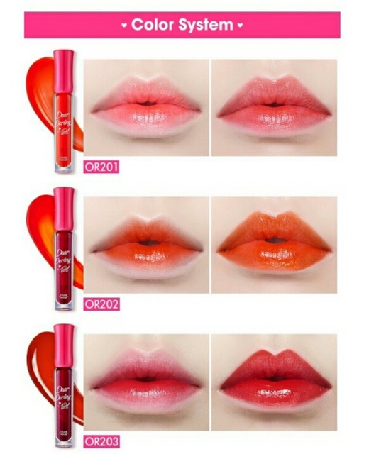 New Etude House Dear Darling Water Gel Tint Jel Upgrade Original