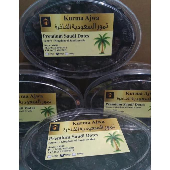 

Buruan Serbu Kurma Ajwa Kurma Nabi 500Gr
