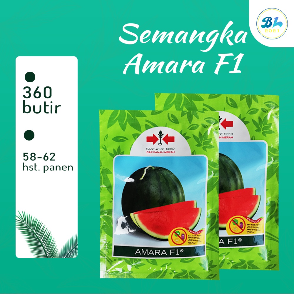 Benih Bibit Semangka Merah Amara F1 360 Butir- Cap Panah Merah