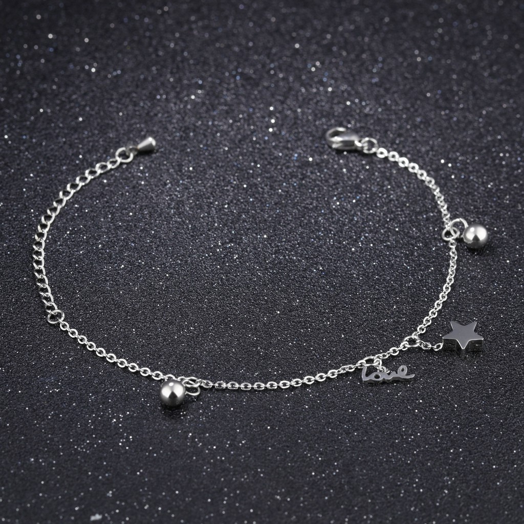 Gelang Titanium Love Import Korea Cocok Hadiah GK036 sangat elegant modern hadiah