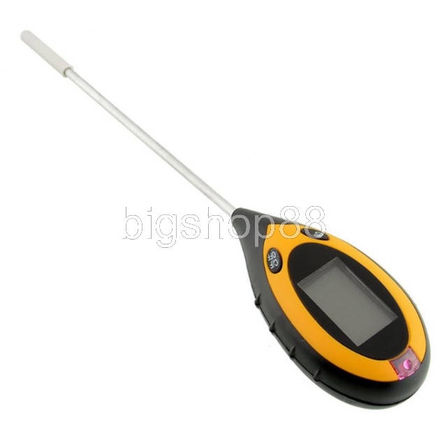 bigshop88 - Alat Pengukur 4 in 1 Temperature &amp; Kelembaban Tanah Soil Moist PH Analyzer - TPH01803--YIERYI