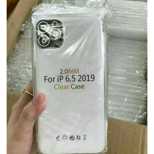 SILIKON BENING TRANSPARAN IPHONE 11 11 PRO 11 PRO MAX CASING SOFTCASE BAHAN TEBAL