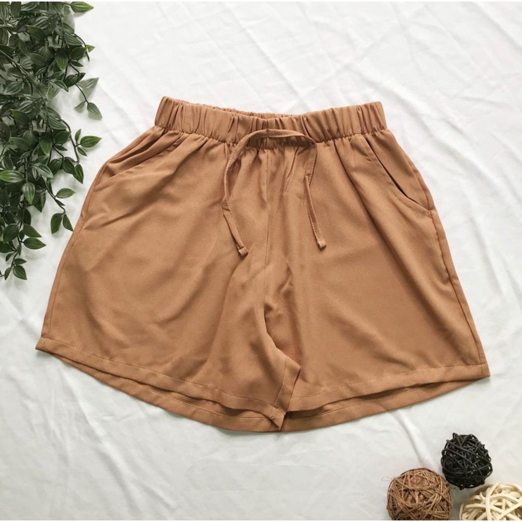 BDG_STYLE  TIARA SHORT PANTS/Celana Pendek Wanita/Celana santai/bisa COD