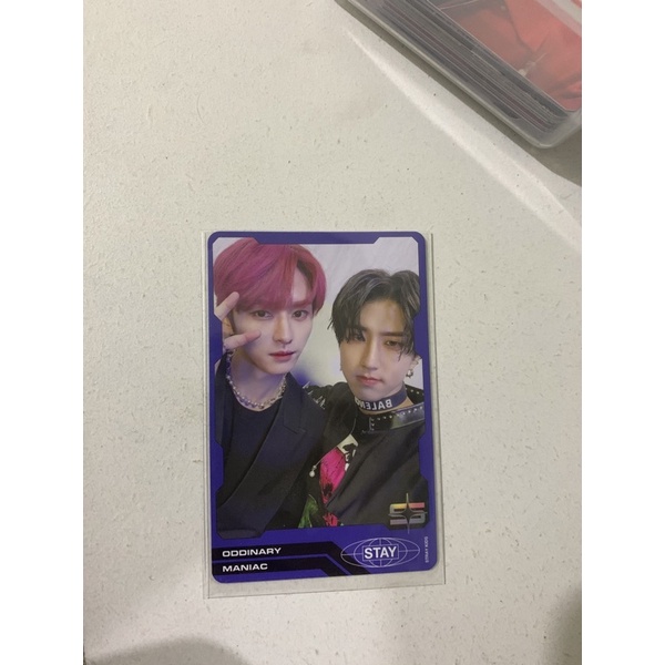 Trading card unit minsung no pair