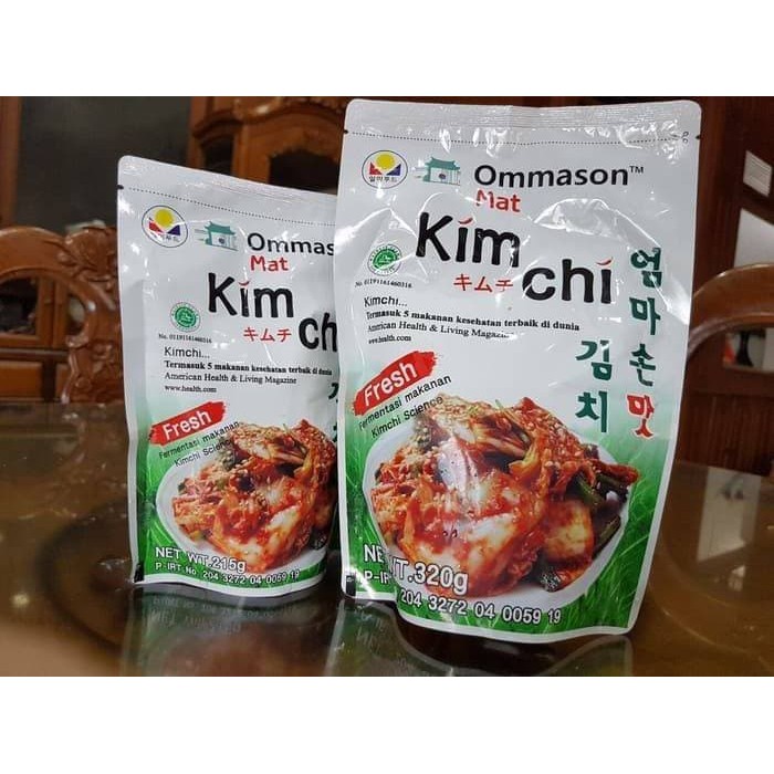 

Ommason Mat Kimchi Kim Chi Sayur Asinan Korea Sawi Putih 320g Kim Chee hg~2263