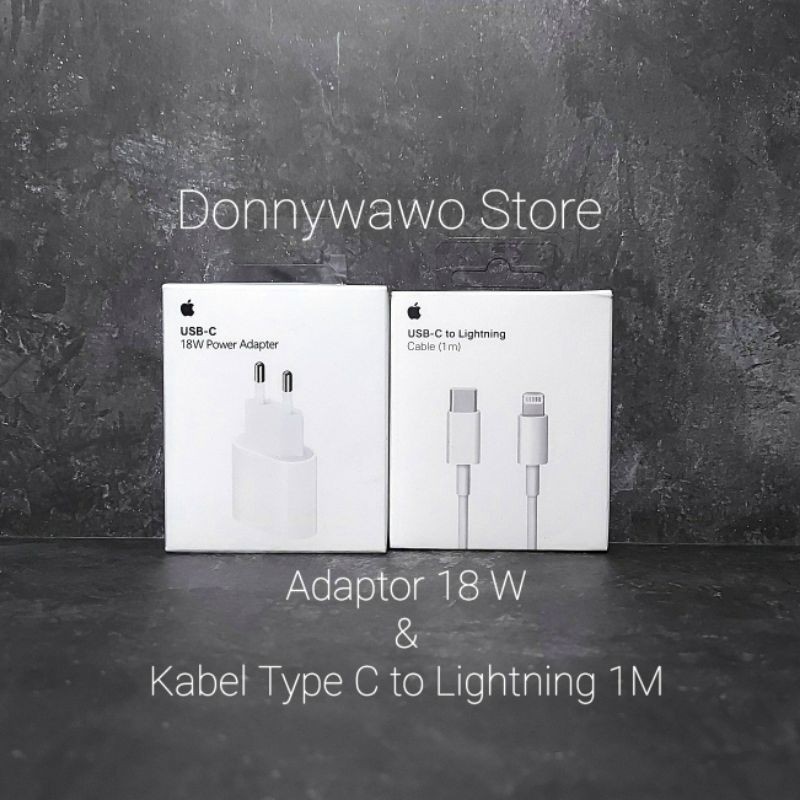 Charger Fast charging 18 Watt Type C Lightning ipad Iphone 11 Pro Max Xs