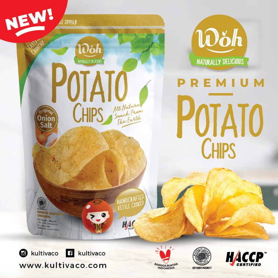 

WOH - POTATO CHIPS KERIPIK KENTANG 50 GRAM