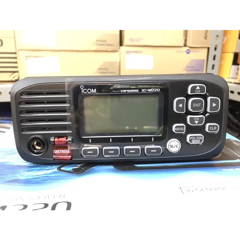 ICOM IC-M220 RIG MARINE ICOM IC M220 VHF MARINE ICOM M 220 ORIGINAL ICOM