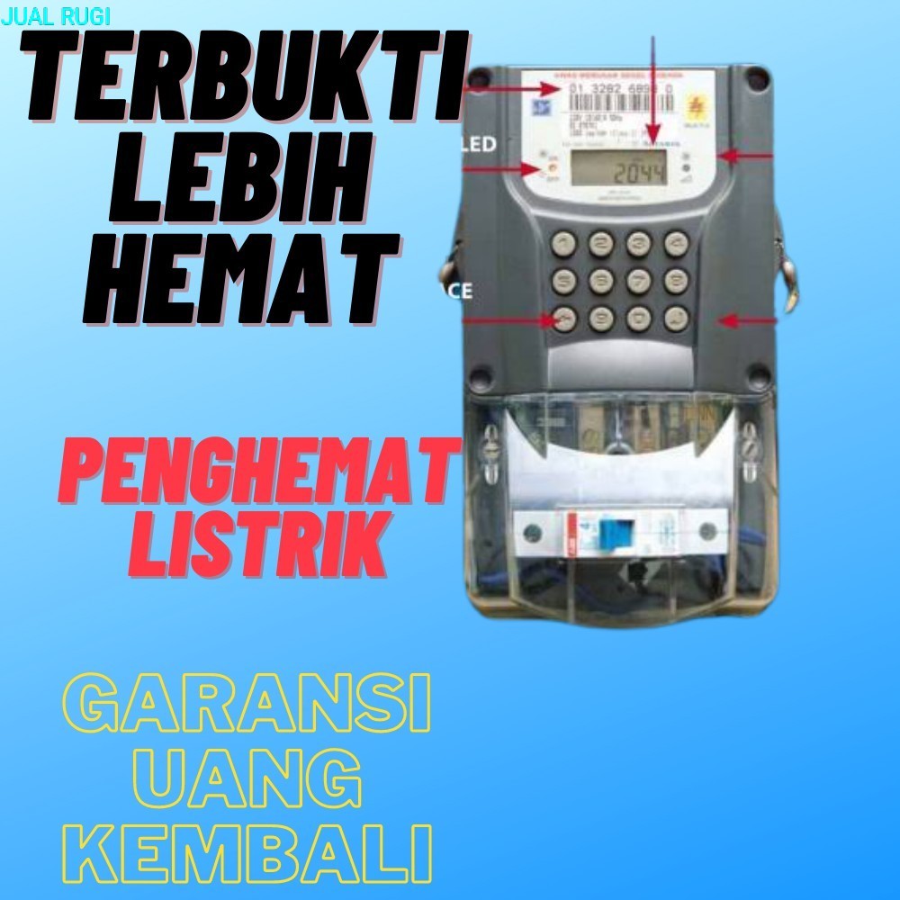 penghemat listrik/penghemat token/penghemat listrik rumah/alat penghemat listrik original