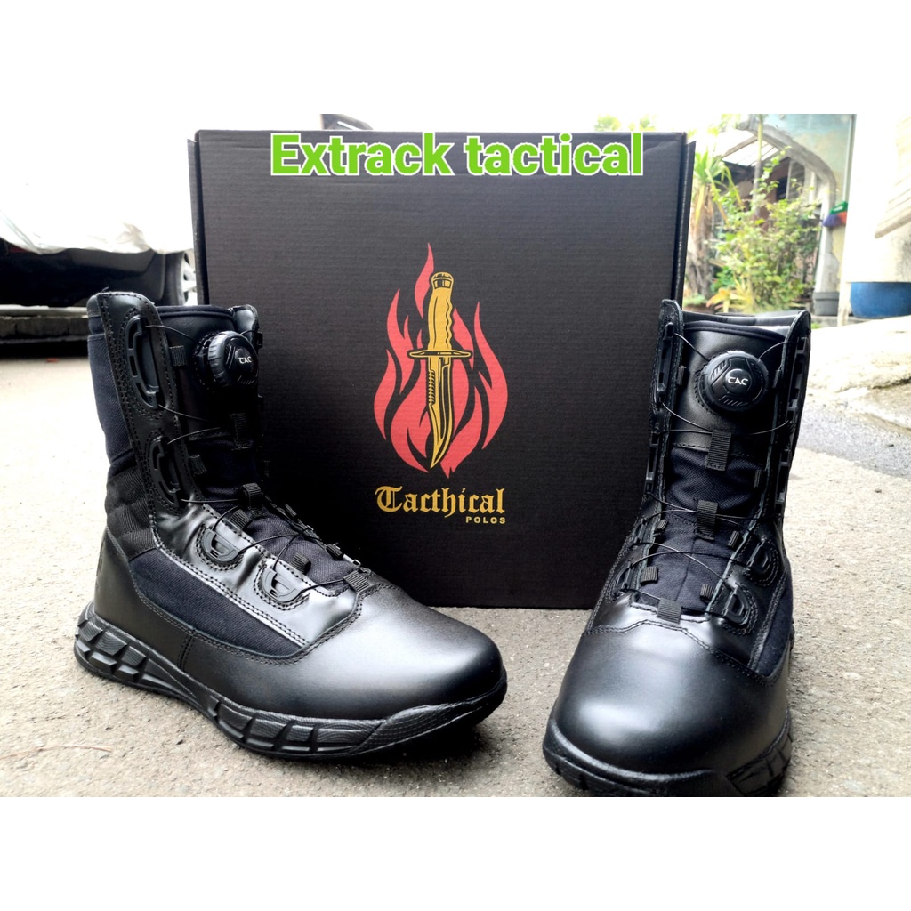 Sepatu pdl tactical tali putar libra extract centurion