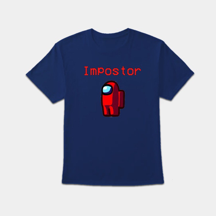 Baju among us impostor anak kecil kaos among us anak