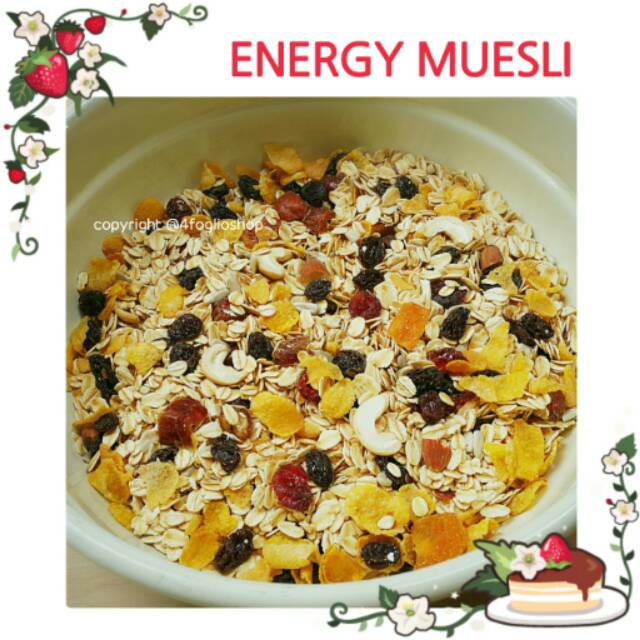 

ENERGY MUESLI 400 GRAM