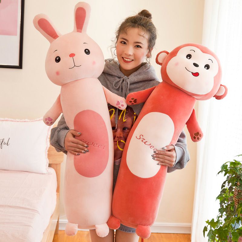 90cm Mainan Soft Stuffed Animals Sleeping Pillow Doll Plush Toy Cushion Kids Toy Gift Boneka