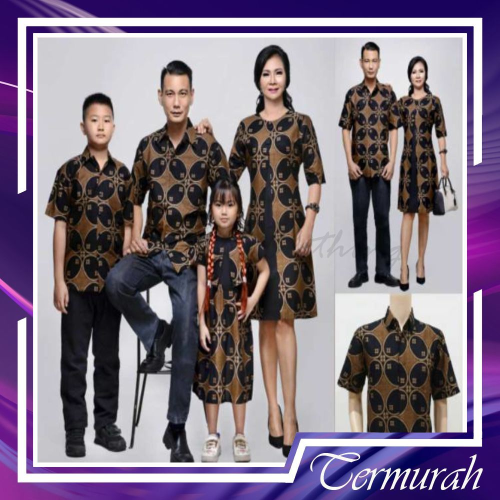 BATIK COUPLE SARIMBIT PASANGAN KELUARGA ANAK AYAH IBU TERBARU MURAH KEKINIAN JUMBO MAWAR KAWUNG