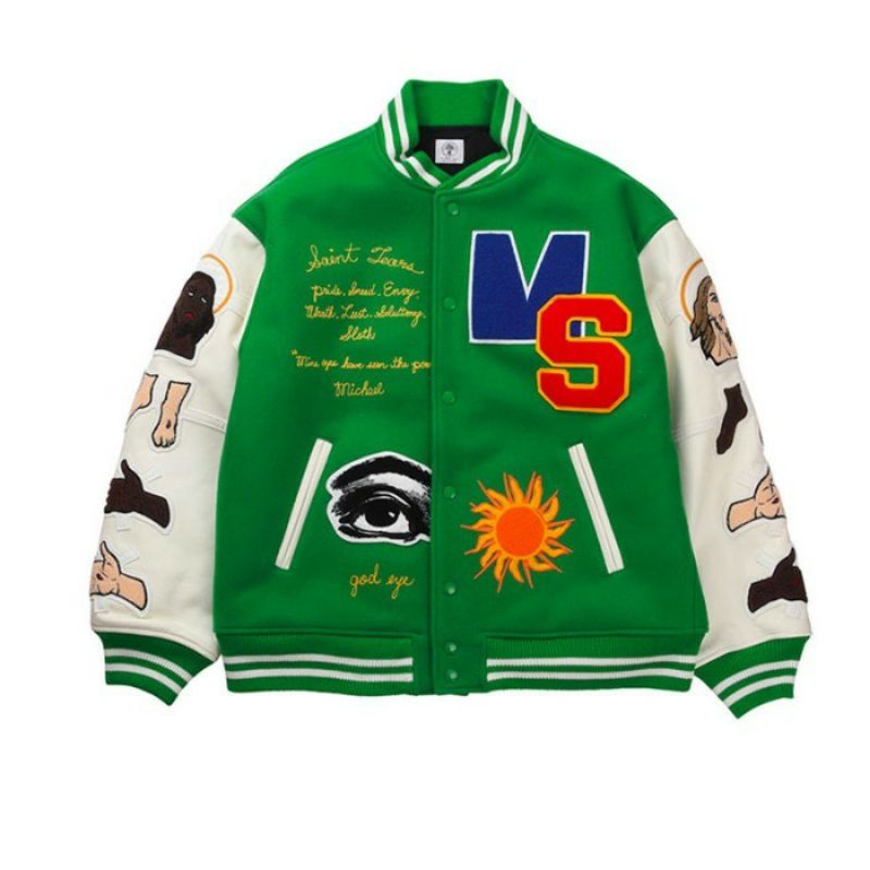 Saint Michael × Denim Tears Stadium Jacket - M
