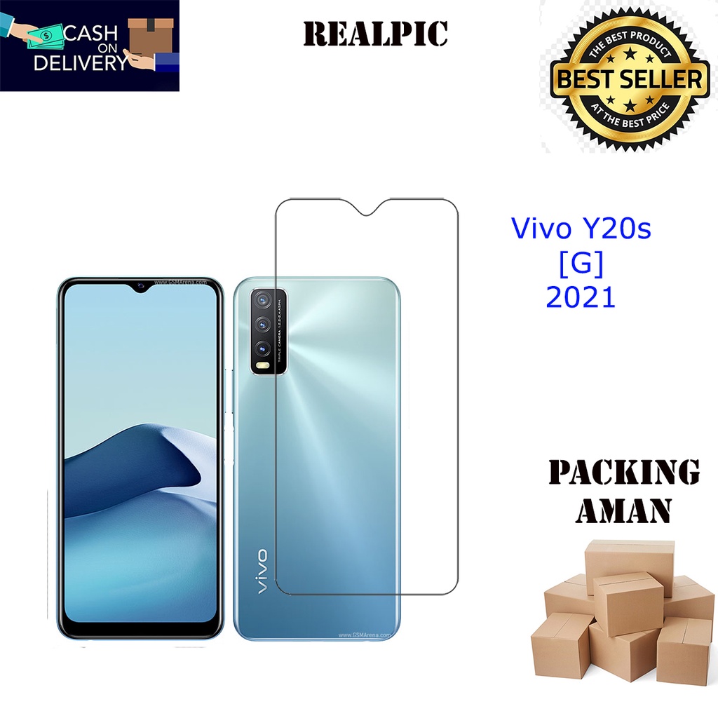 Tempered Glass Vivo Y20s G 2021 Screen Protector Anti Gores