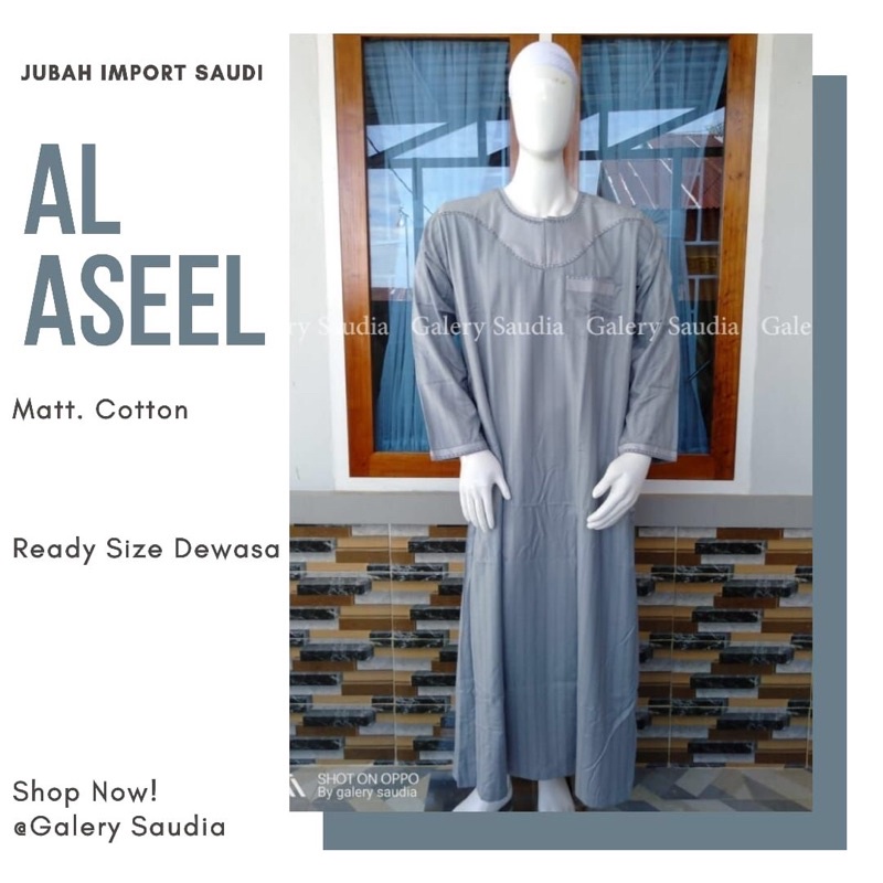 jubah Al Aseel point dewasa