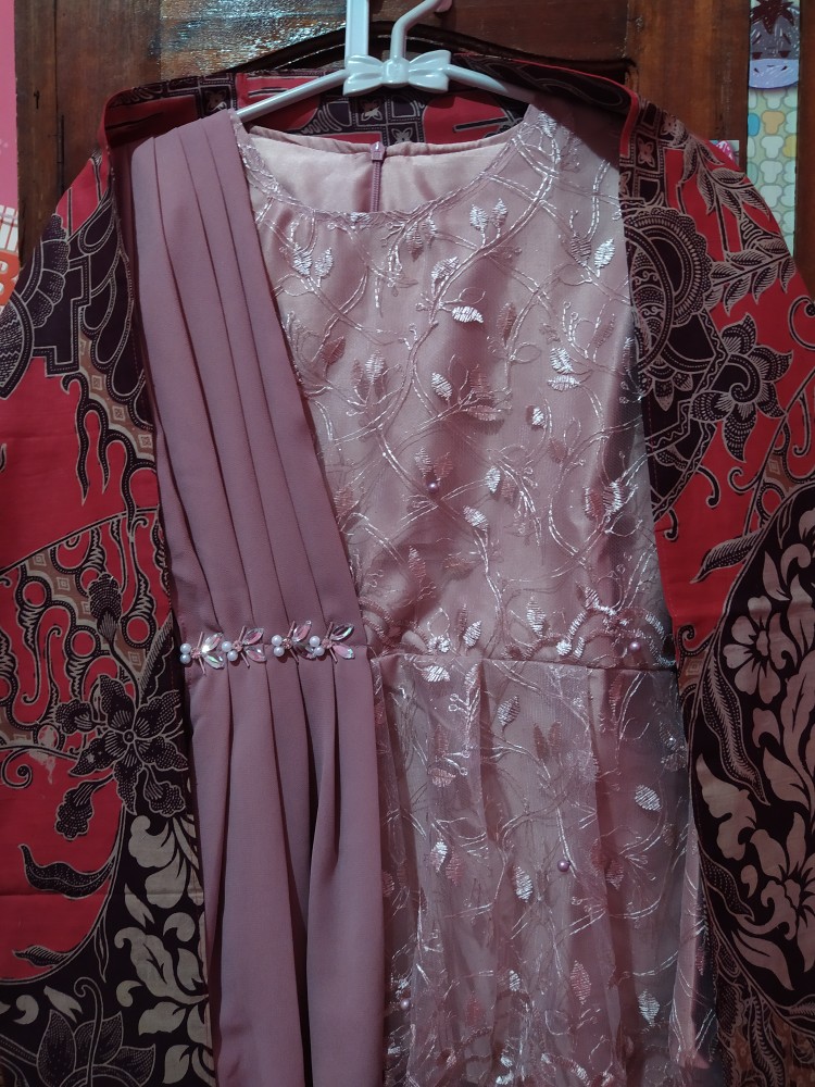 Maura Couple - Sania Ruffle Batik Couple Ori Ndoro Jowi Dnt Garansi Termurah Shopee - Batik Couple