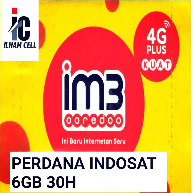 Perdana indosat 6gb