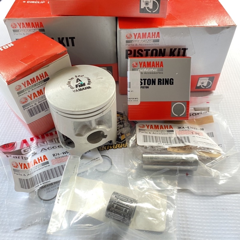 PISTON SEHER KIT 3KA RXK RX KING RX K RXKING OS SIZE STANDAR STD 50 100 ORIGINAL ORI ASLI YAMAHA YGP