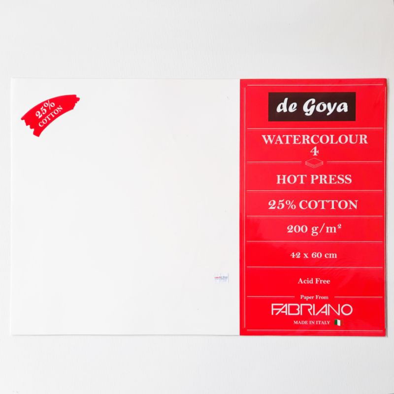 De Goya Watercolour Paper A2 HP 200gsm