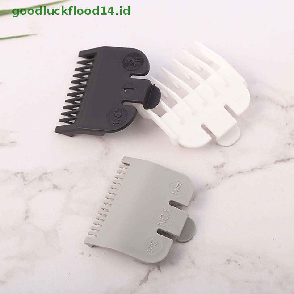 (GOOGFOUR) 3pcs / set Sisir Panduan Pengganti Untuk Alat Cukur Rambut Universal