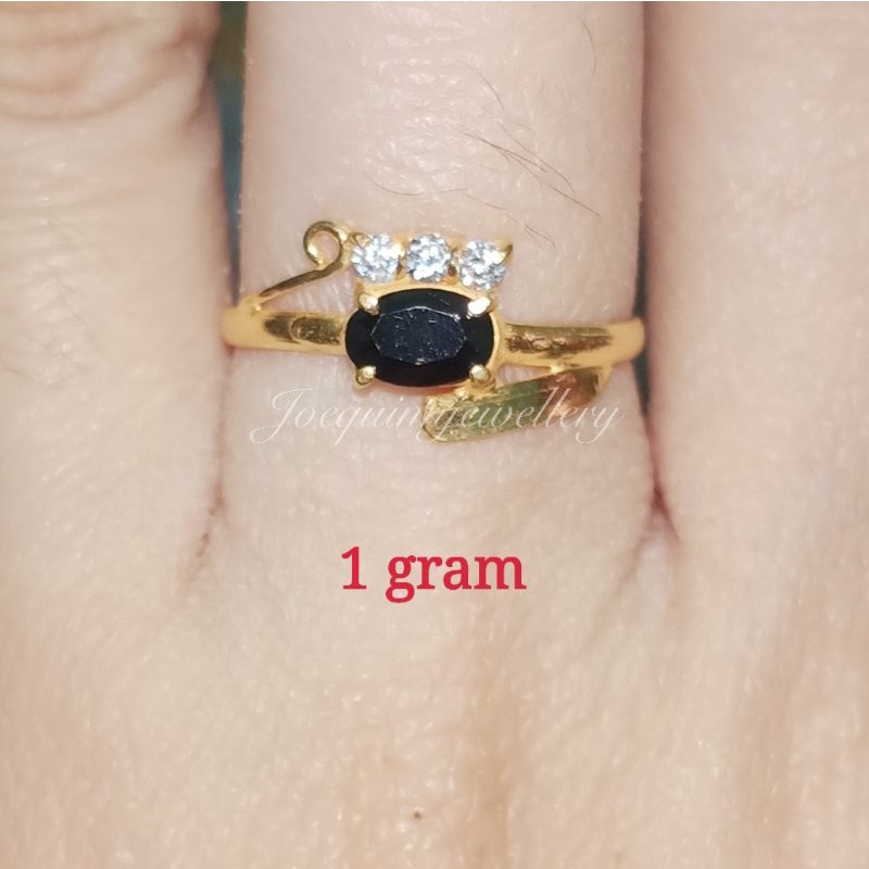 cincin mata emas muda