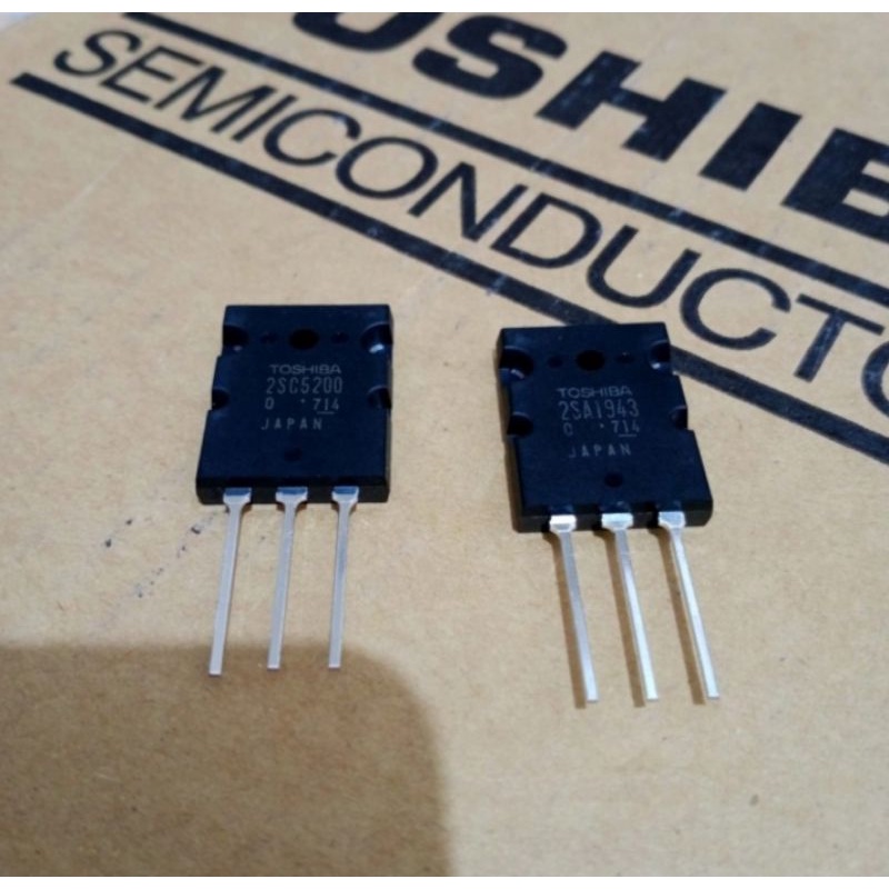 transistor Toshiba A 1943 C 5200 Japan