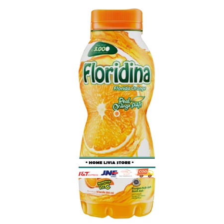 

FLORIDINA Orange Minuman Siap Minum Botol 350ML