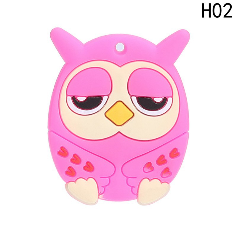 Magnet Kulkas Bahan Gel Silikon Bentuk Kartun Burung Hantu Lucu