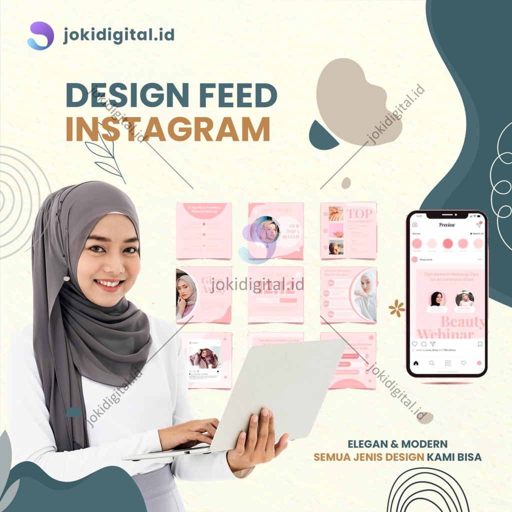 Desain Feed Instagram | IG Story | Reels