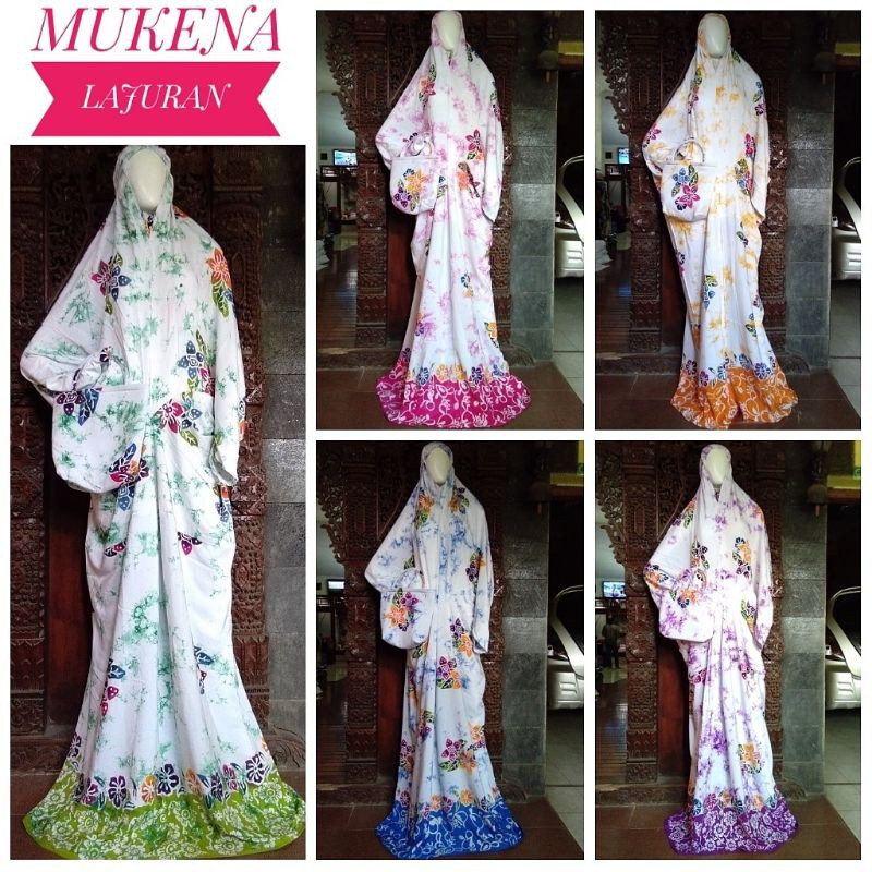 Mukena batik lajuran