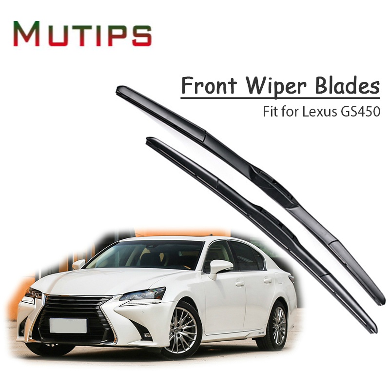 1 Set Karet Wiper Depan Mobil Untuk Lexus GS450 1997-01 2012-16