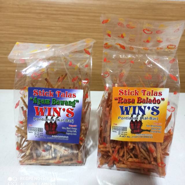 

Keripik Stick Talas Win's ukuran kecil