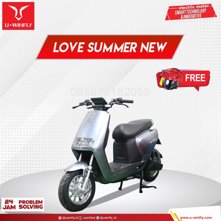 Promo Toko UWINFLY MOTOR LISTRIK NEW LOVE SUMMER