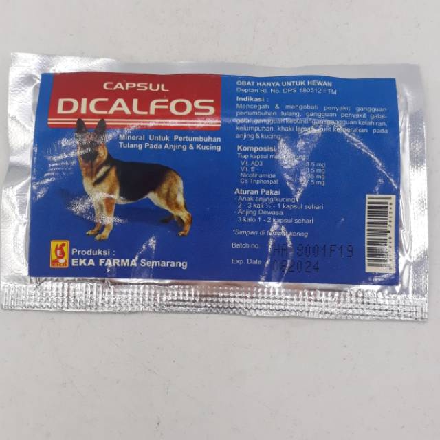 Eka Farma - Dicalfos obat untuk kaki bengkak Dan lumpuh kejang hewan