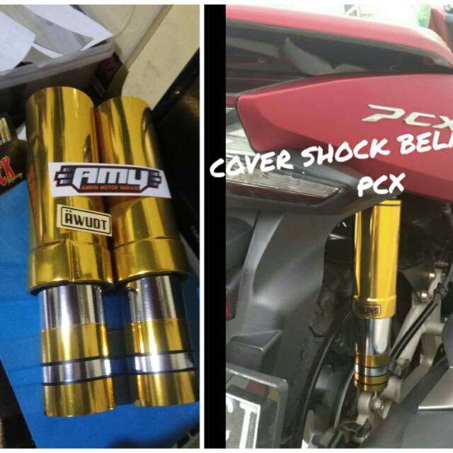 COVER SHOCK BELAKANG PCX 160/150 TERMURAH