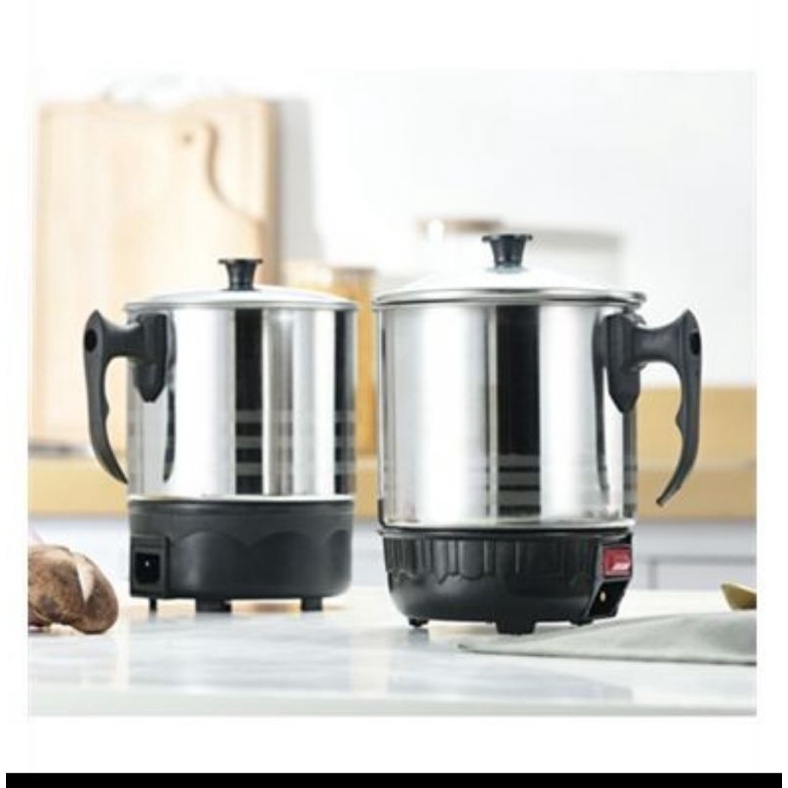 mug gelas pemanas air teko ceret mini listrik heating
