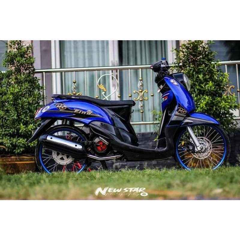 Striping stiker variasi Fino karbu PS fino fi 125 lis variasi yamaha fino sporty Thailand