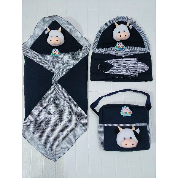 Set Bayi 3 in 1 Gendongan Samping+selimut+TAS Bayi Termurah