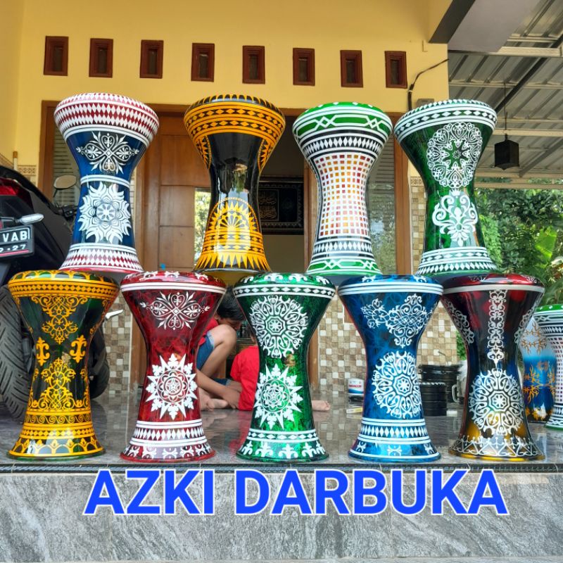 DARBUKA 8INC MOTIF FULSET(+TAS)⭐⭐⭐⭐⭐