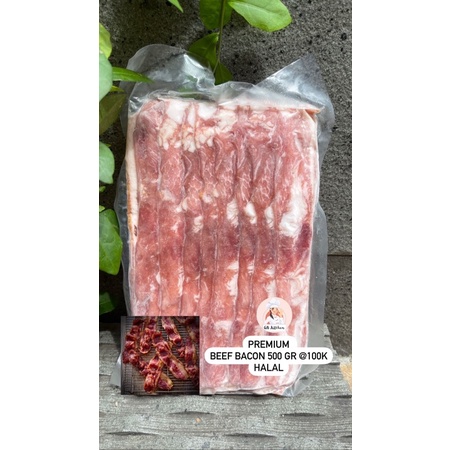 

BEEF BACON 500 GRAM