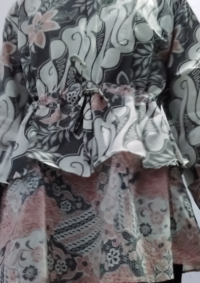 Cod_baju Batik Wanita Modern Monalisa Genes M,l,xl ,xxl Asli Pekalongan