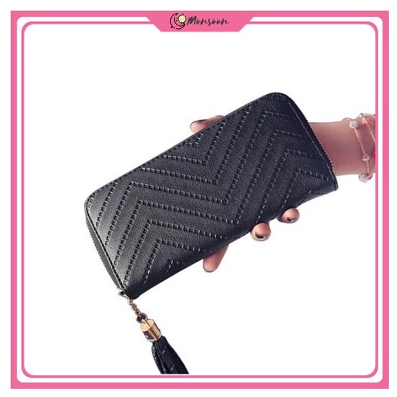 Monsoon - DOMPET PATAYA DARI JAKARTA Dompet Lipat Panjang Wanita Korea Fashion Morymony