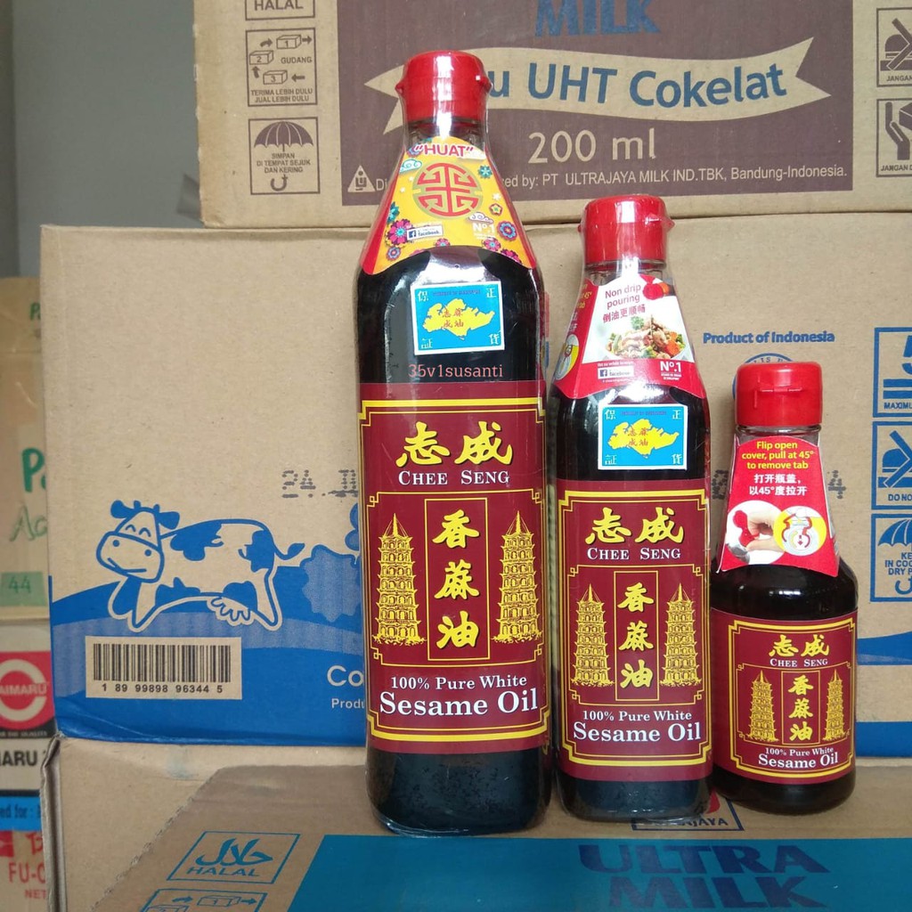 

CHEE SENG SESAME OIL [minyak wijen chee seng] 750 ml