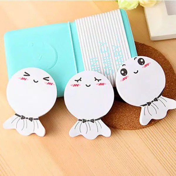 

Albama - Sticky Notes Karakter Hantu / Memo Unik / Catatan Mini / Sticky Note Lucu / Kertas Memo