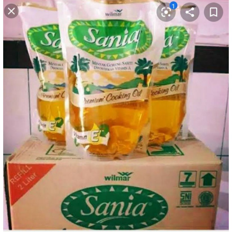 

Minyak goreng sania 2 liter perdus