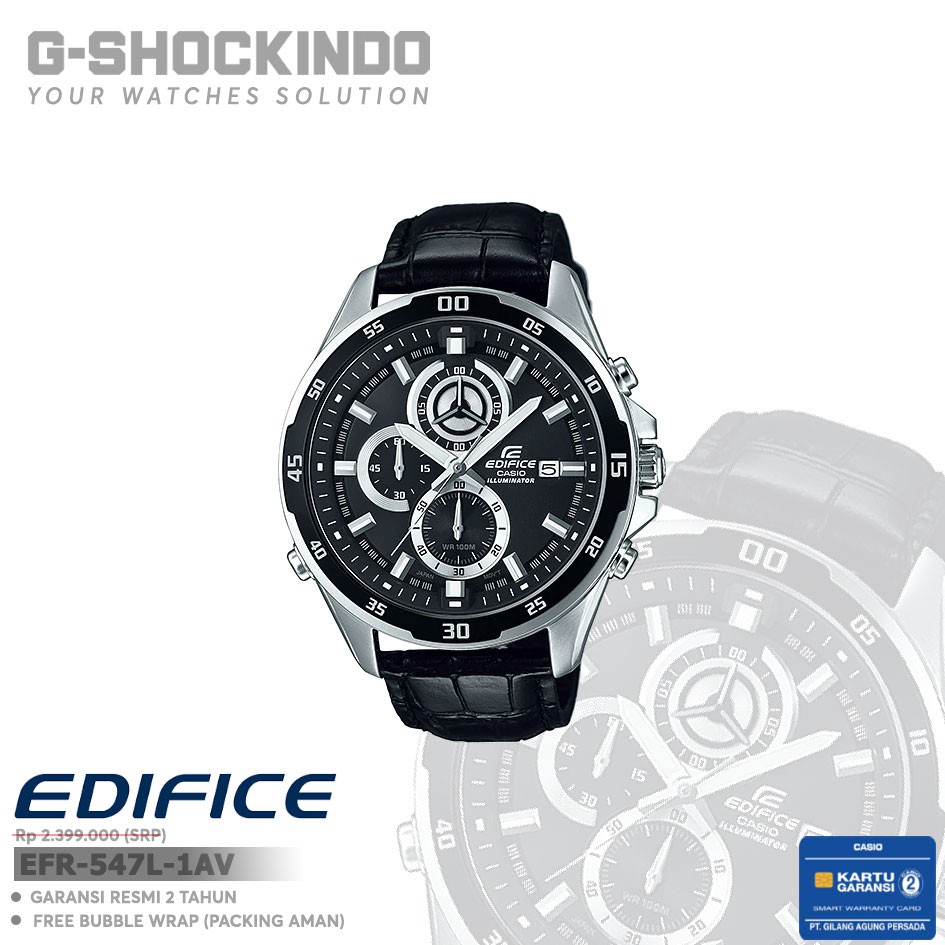 Casio Edifice EFR-547L-1AV / EFR-547L-1AVUDF Original